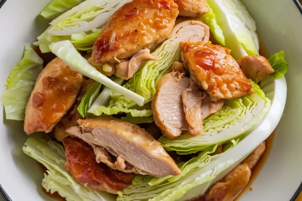 Chinese Chicken Cabbage Stir-Fry