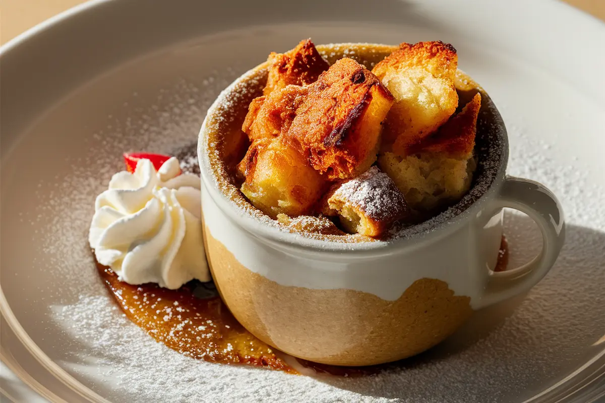 Mug Bread Pudding