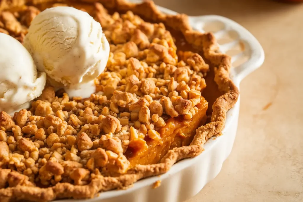 Pumpkin Pie Crisp