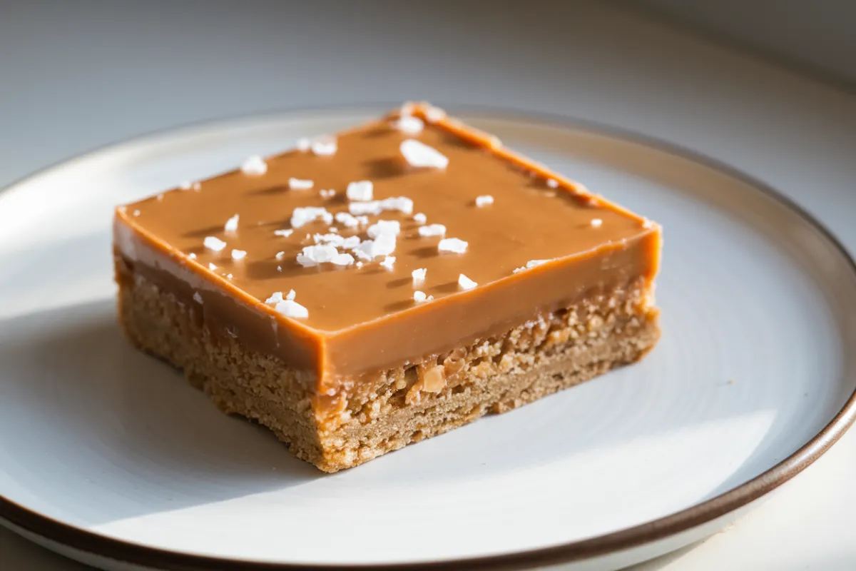 Salted Caramel Butter Bars