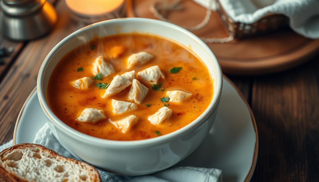 smoky chicken tomato bisque recipe